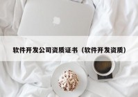 软件开发公司资质证书（软件开发资质）