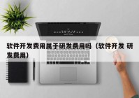 软件开发费用属于研发费用吗（软件开发 研发费用）