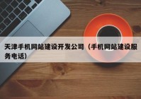 天津手机网站建设开发公司（手机网站建设服务电话）