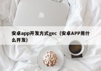 安卓app开发方式gec（安卓APP用什么开发）