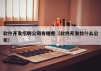 软件开发招聘公司有哪些（软件开发找什么公司）