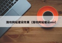 潍坊网站建设效果（潍坊网站建设seo）