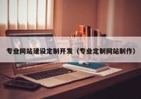 专业网站建设定制开发（专业定制网站制作）