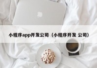 小程序app开发公司（小程序开发 公司）