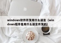 windows软件开发用什么语言（windows程序是用什么语言开发的）