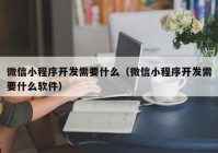 微信小程序开发需要什么（微信小程序开发需要什么软件）